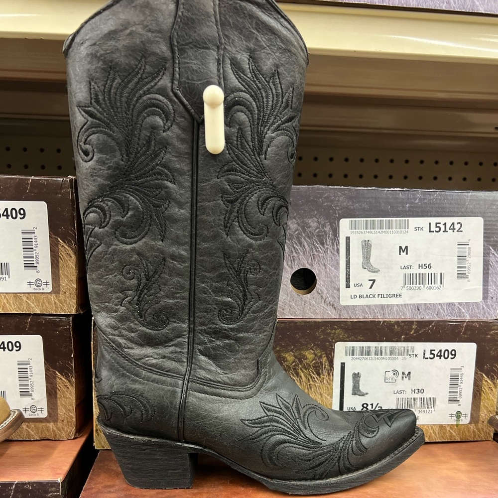 Black Cowgirl/ Western Boots